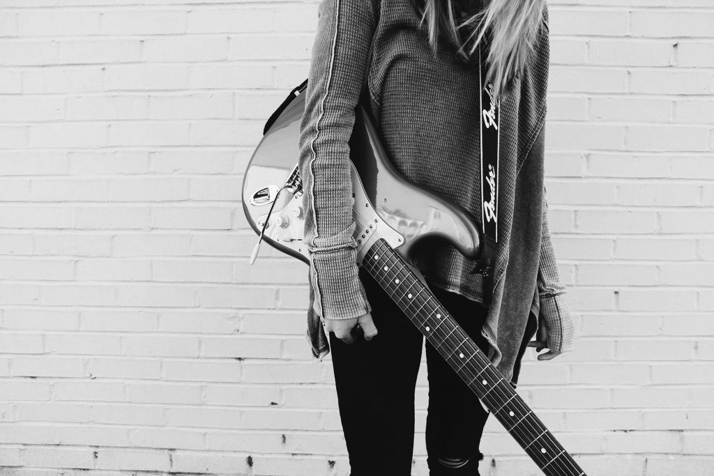Female Guitar Player